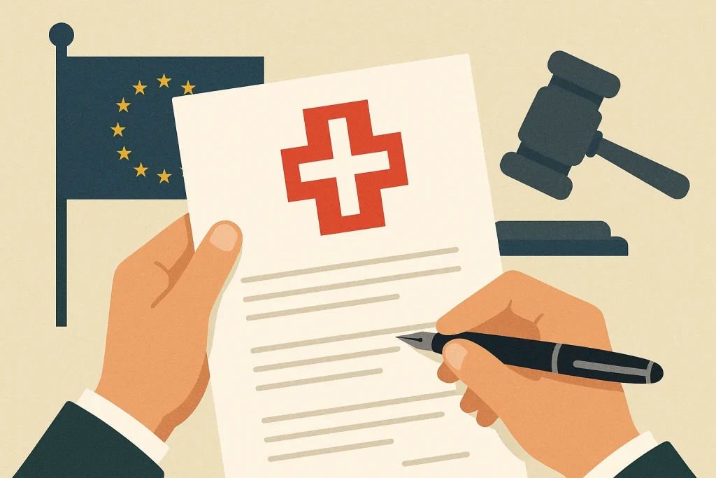 SVP warnt vor EU-Deal: „Fremdes Recht, fremde Richter – nicht mit uns“