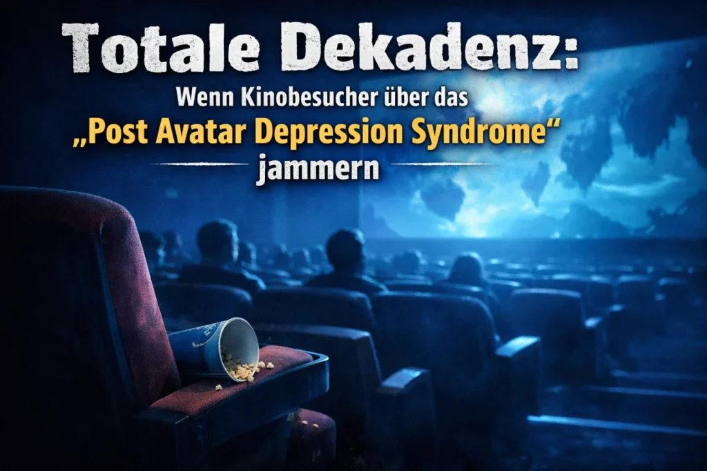 Totale Dekadenz: Wenn Kinobesucher über das „Post Avatar Depression Syndrome“ jammern