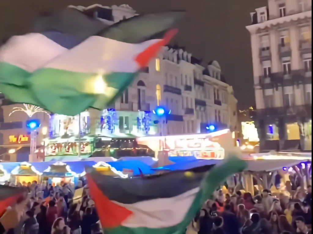 Tragödie in Brüssel, Weihnachtsmarkt von Palästinensern gestürmt