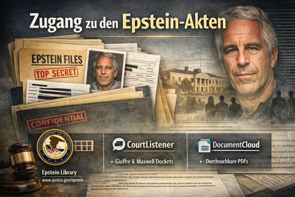 Hier gibt es die Epstein-Akten!