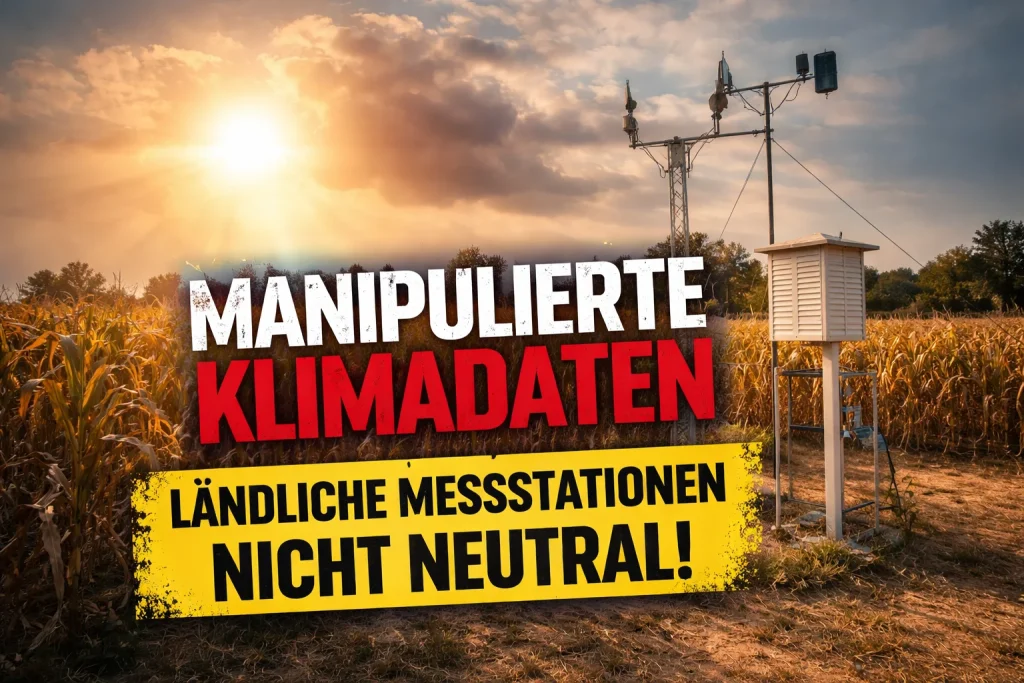 Ländliche Messstationen alles andere als neutral – wie Klimadaten systematisch verfälscht werden
