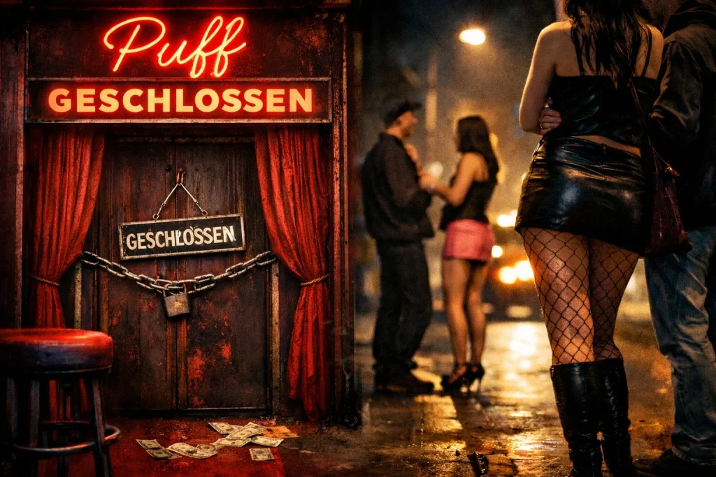 Wirtschaftskrise heißt: Nix los im Puff