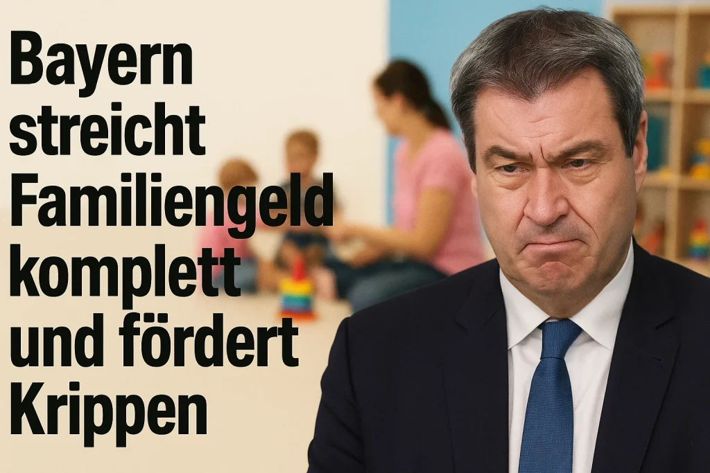 Kinderstartgeld gestrichen: Söder und die Wählertäuschung