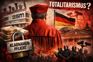 ESM-Durchwinker Voßkuhle warnt vor Totalitarismus und fordert Klarnamenpflicht