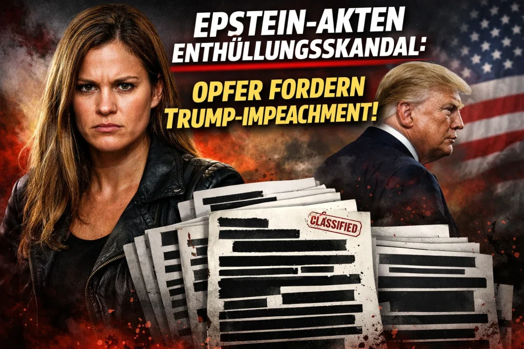 Epstein-Akten geschwärzt: Opfer fordern Trumps Amtsenthebung