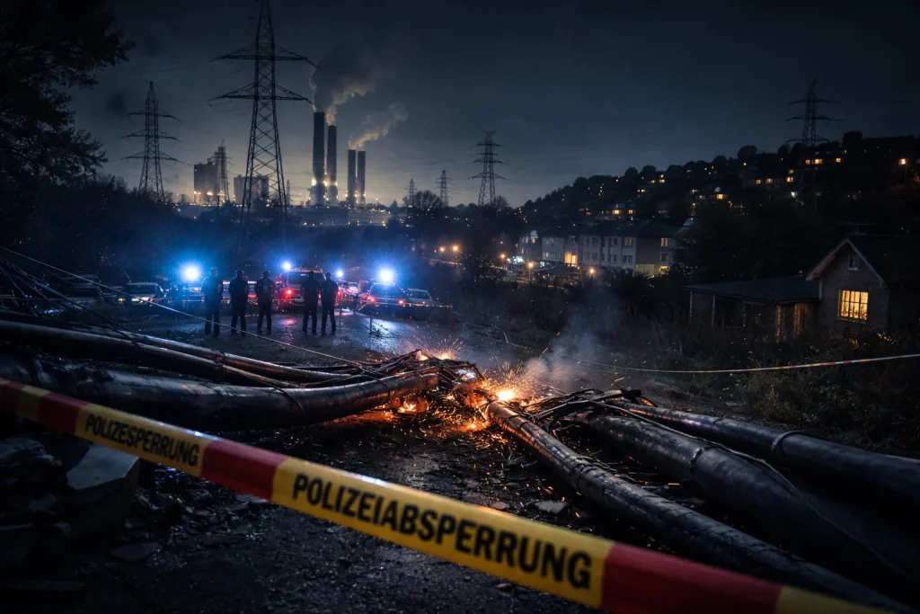 Eine Million Euro Kopfgeld: BKA jagt Brandstifter nach Stromanschlag in Berlin