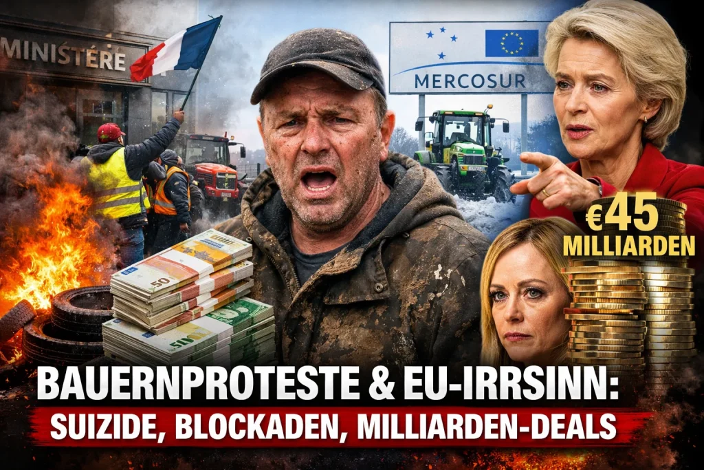 Bauernproteste in ganz Europa!