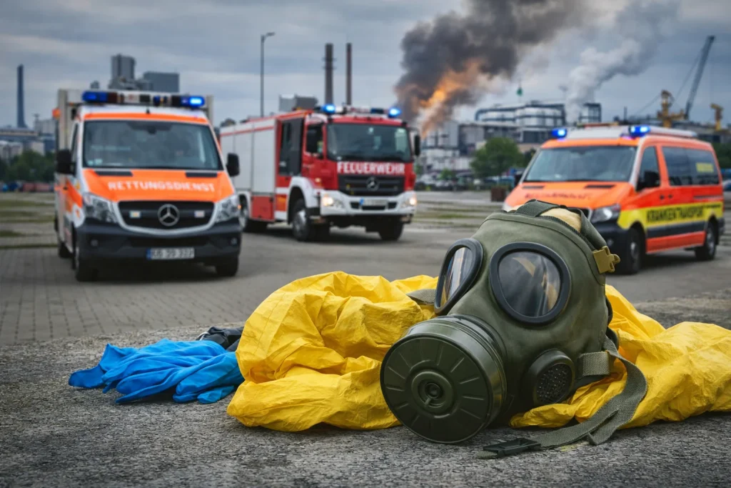 Nicht vorbereitet auf den Ernstfall: Bundestag simuliert Chemiewaffen-Angriff mit Tausenden Toten