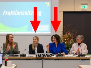 Eine Prise Mitleid – staatsfinanzierte HateAid-Chefinnen jammern über US-Sanktionen