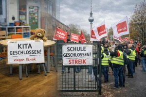 Warnstreiks legen Berlin lahm