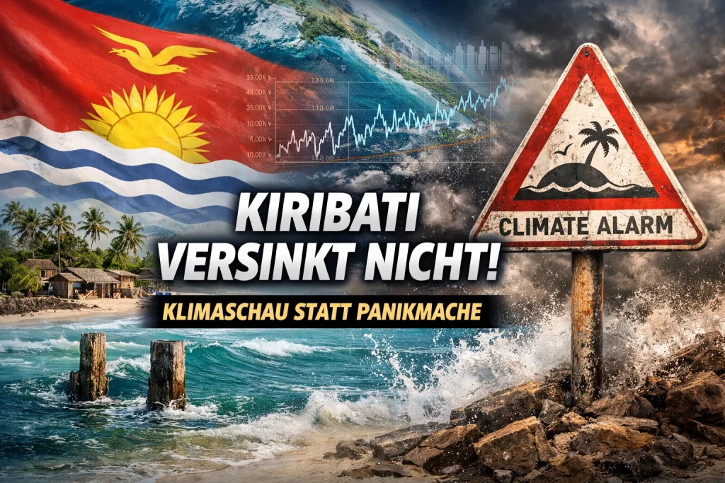 Kiribati versinkt nicht – Klimaschau widerspricht öffentlichem Klima-Alarm
