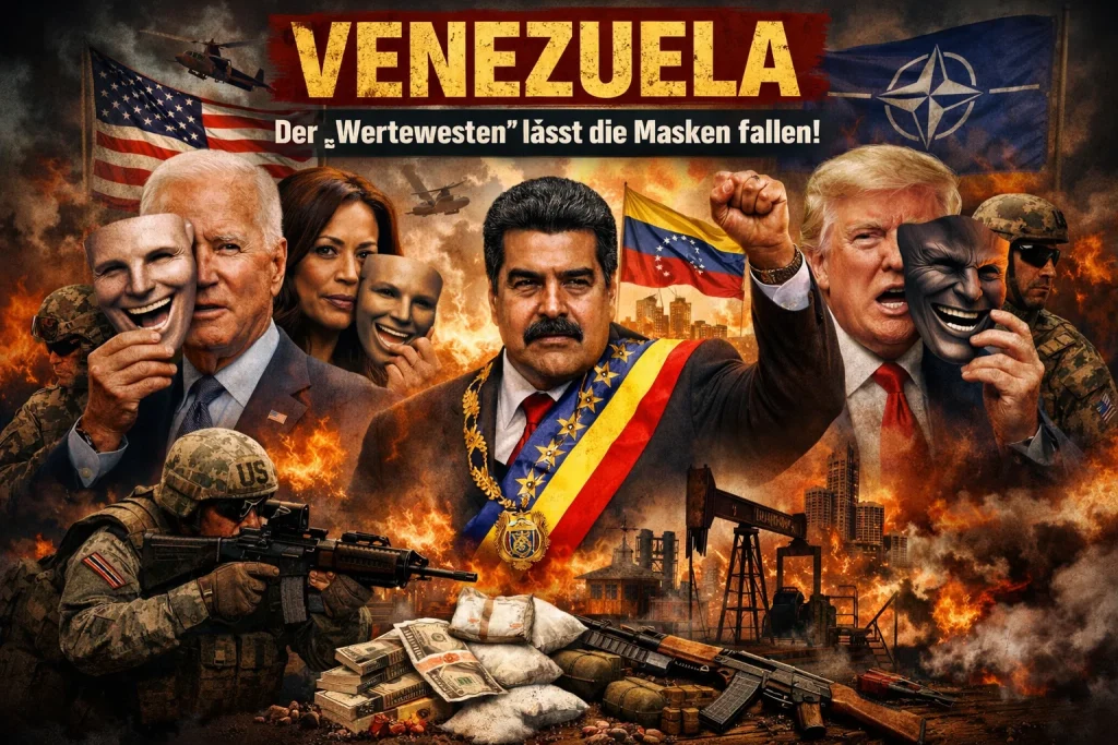 Venezuela: Der angebliche „Wertewesten“ lässt die Masken fallen