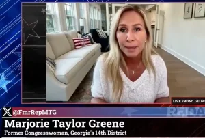 Frühere Trump Supporterin Greene wiederholt Vorwürfe gegen US-Regierung