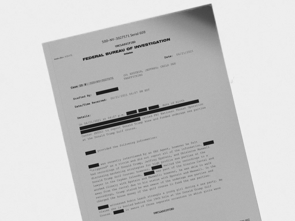 Zeugenaussage: Trump wusste von Sex-Parties auf seinem Golfplatz und ermordeten Mädchen