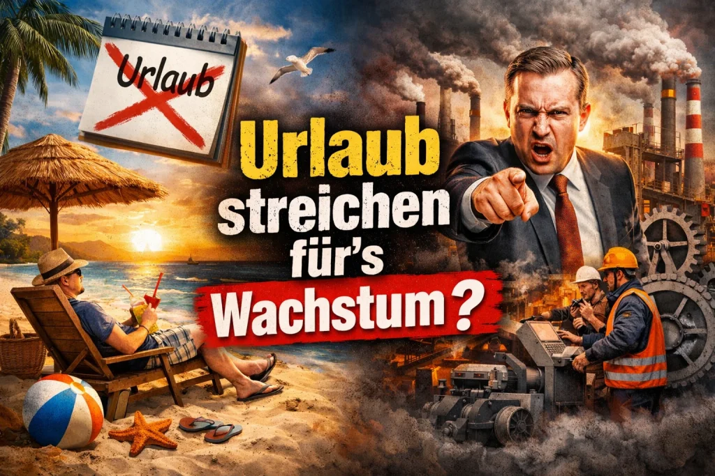Urlaub streichen fürs Wachstum? Bayerns Wirtschaftsverband dreht am Rad