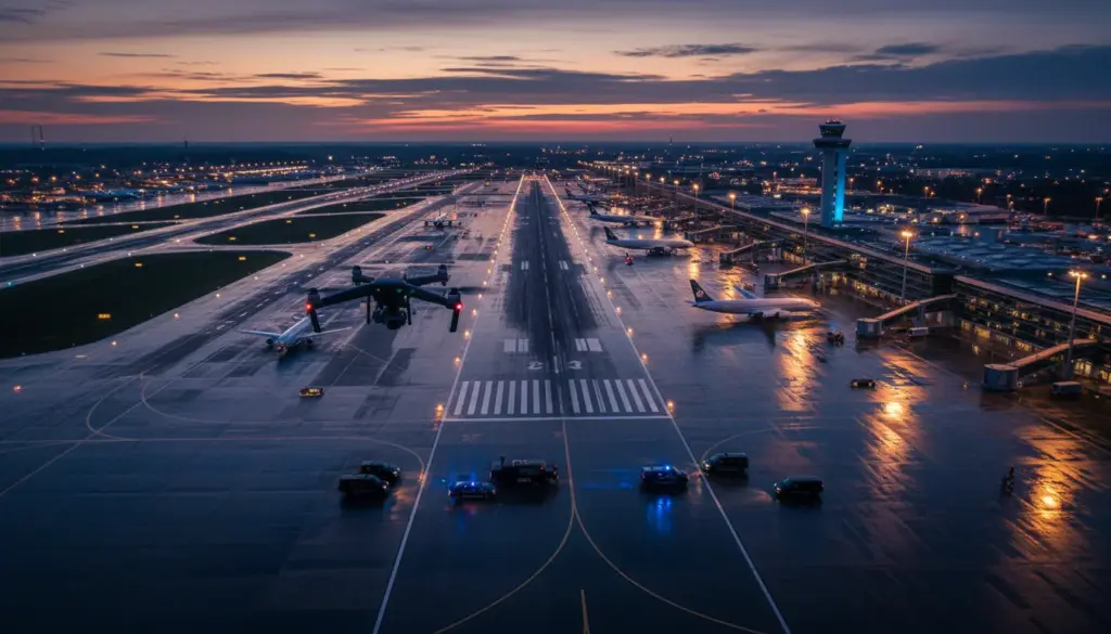 Drohnen über deutschen Flughäfen: Bundesregierung bastelt am Abwehrsystem – ohne Kosten, ohne Fristen, ohne Plan