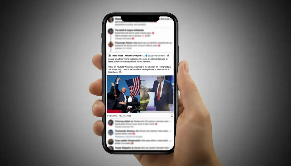 Immer mehr MAGA-Anhänger halten Trump-Attentat für Inszenierung