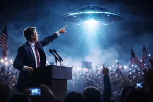 UFOs statt Zölle: Trump zaubert Fliegende Untertassen aus dem Hut