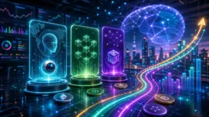 AI-Coins ziehen davon: Warum Worldcoin, NEAR und Render heute den Kryptomarkt schlagen
