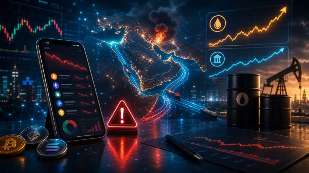 Bitcoin unter Druck: Nahost-Risiko drückt Kryptomarkt auf Sechs-Wochen-Tief