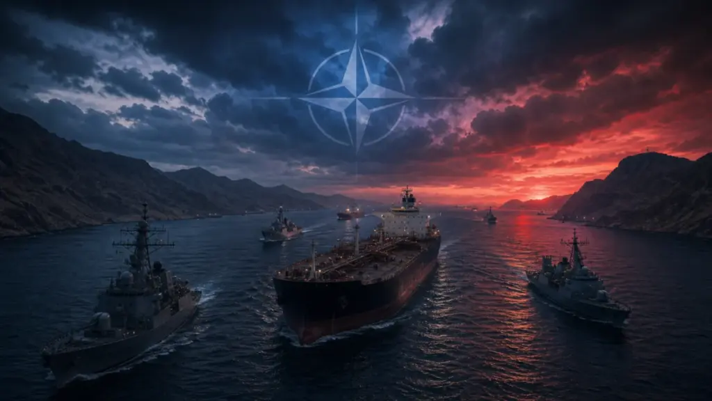 NATO-Schiffe in der Straße von Hormus: Wäre Deutschland dann Kriegspartei gegen den Iran?