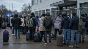 Ter Apel am Limit: Niederlande drohen Asylbewerber im Freien stehen zu lassen