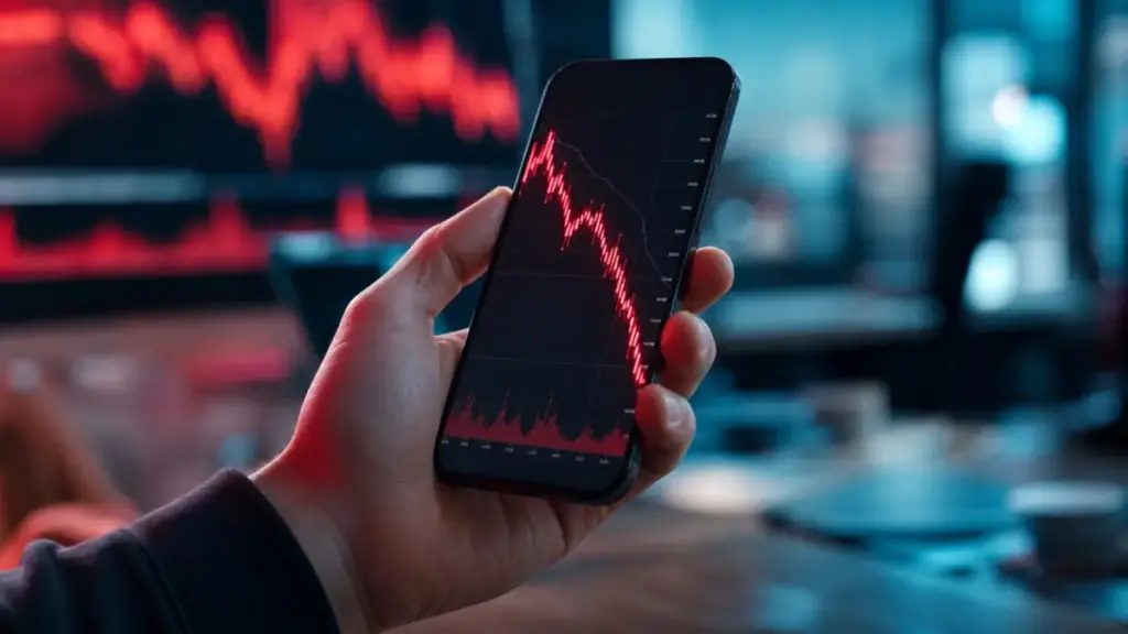 Kryptomarkt unter Druck: Bitcoin fällt auf Viermonatstief