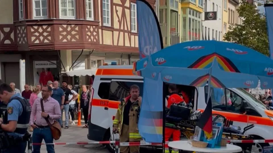 Angriff auf AfD-Infostand in Bad Kreuznach: Neun Verletzte